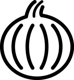 Big Onion Stencil Svg Vector, Free Vectors File